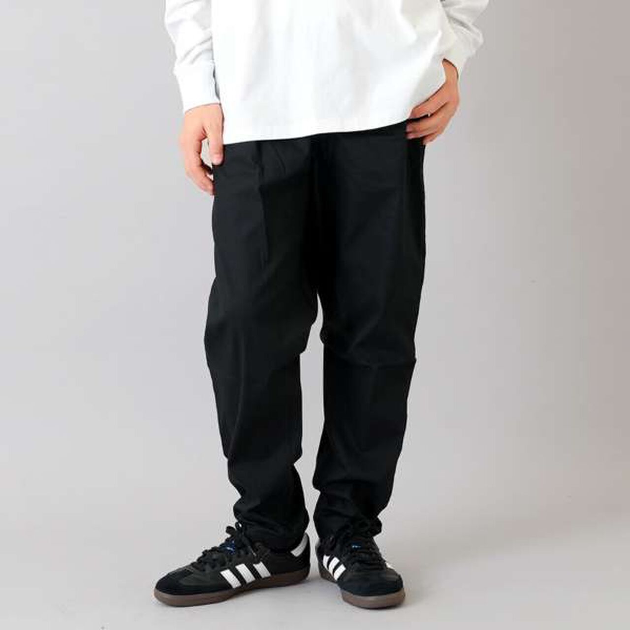 Cotton-Poly Stretch Twill Tuck Pants,Khaki, large image number 20