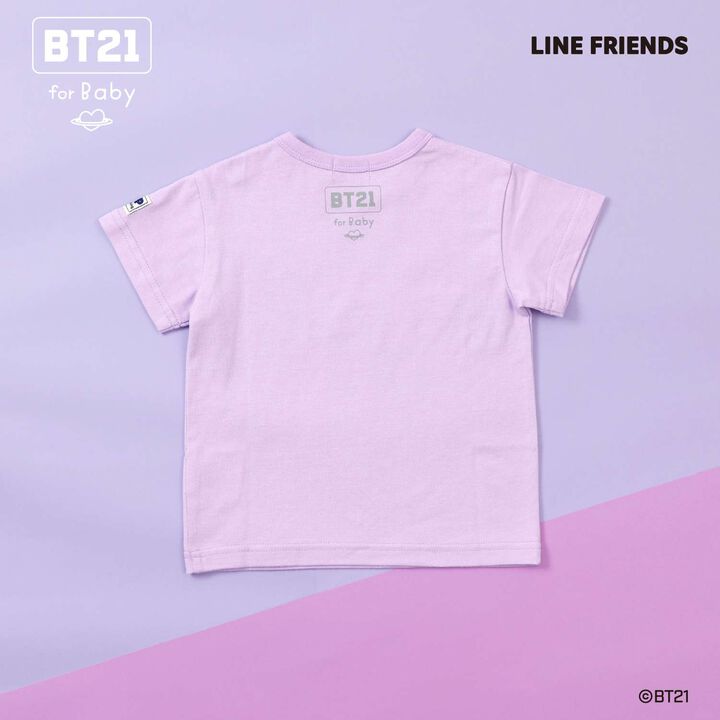 [BT21] Print & Embroidery Short Sleeve T-Shirt (Baby),Off white, medium image number 9