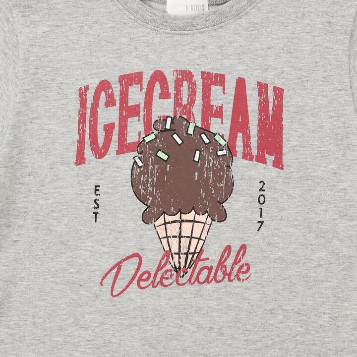 [Anti-Stain, Quick-Dry, Shape Retaining] Assorted Printed T-Shirts - 8 Patterns Available,Ivory, medium image number 18