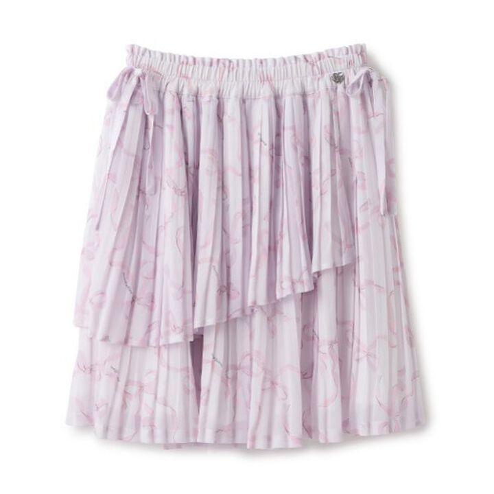 Random Pleated Skirt,Black, medium image number 5