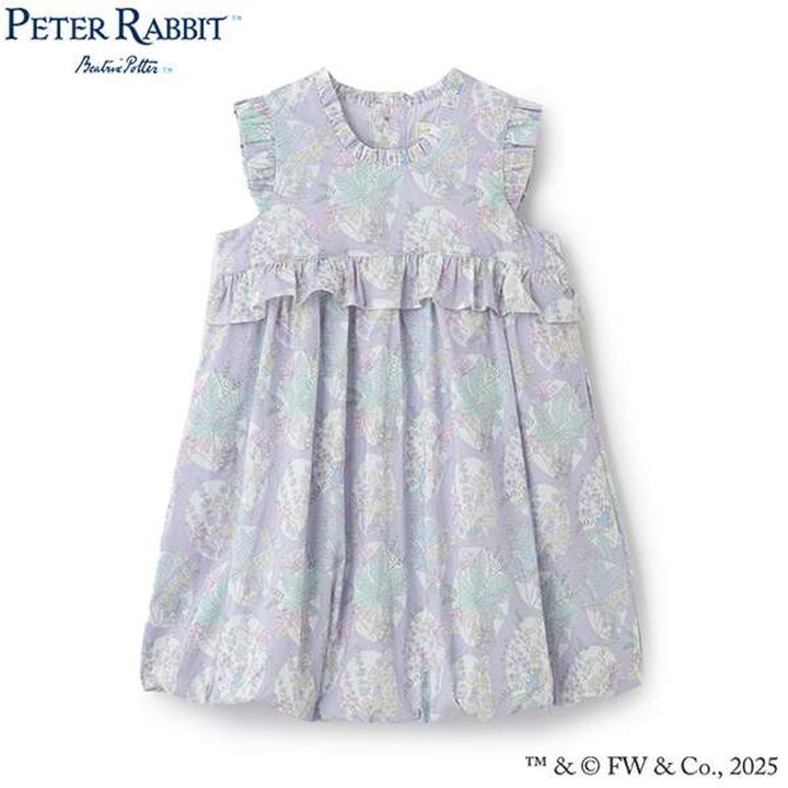 Peter Rabbit (TM) Liberty Balloon One-Piece Dress,Lavender, medium image number 0
