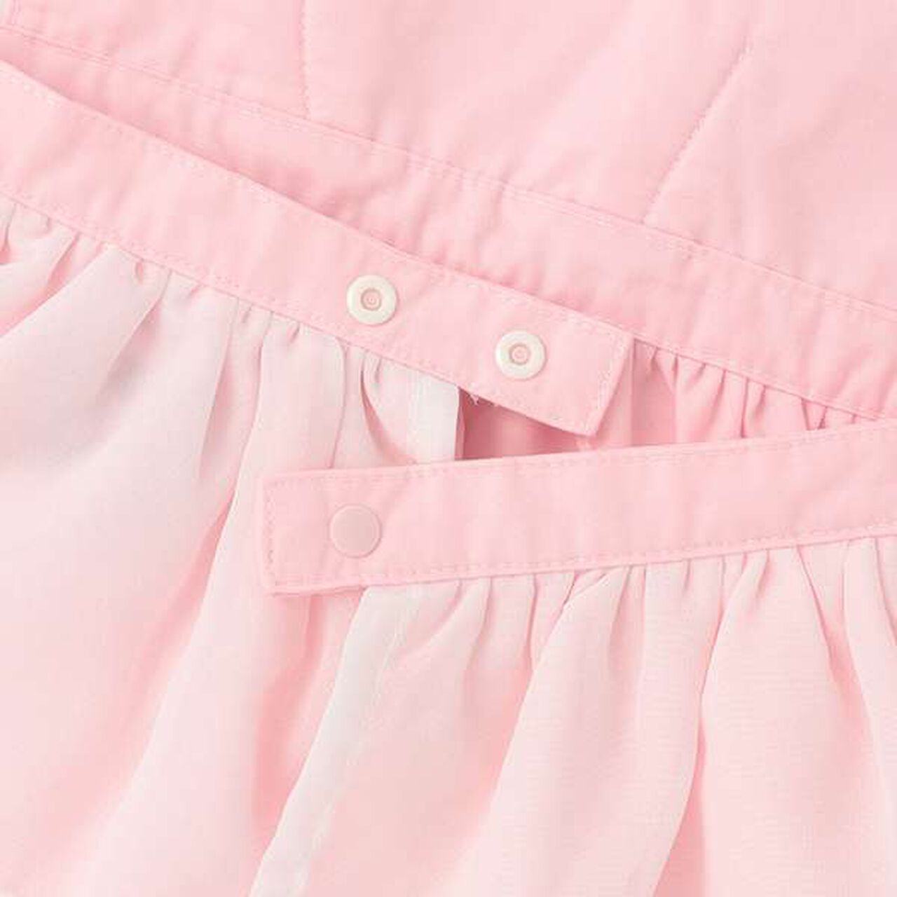 Original Box Bunny Ear Apron & Headband Set,Light pink, large image number 7