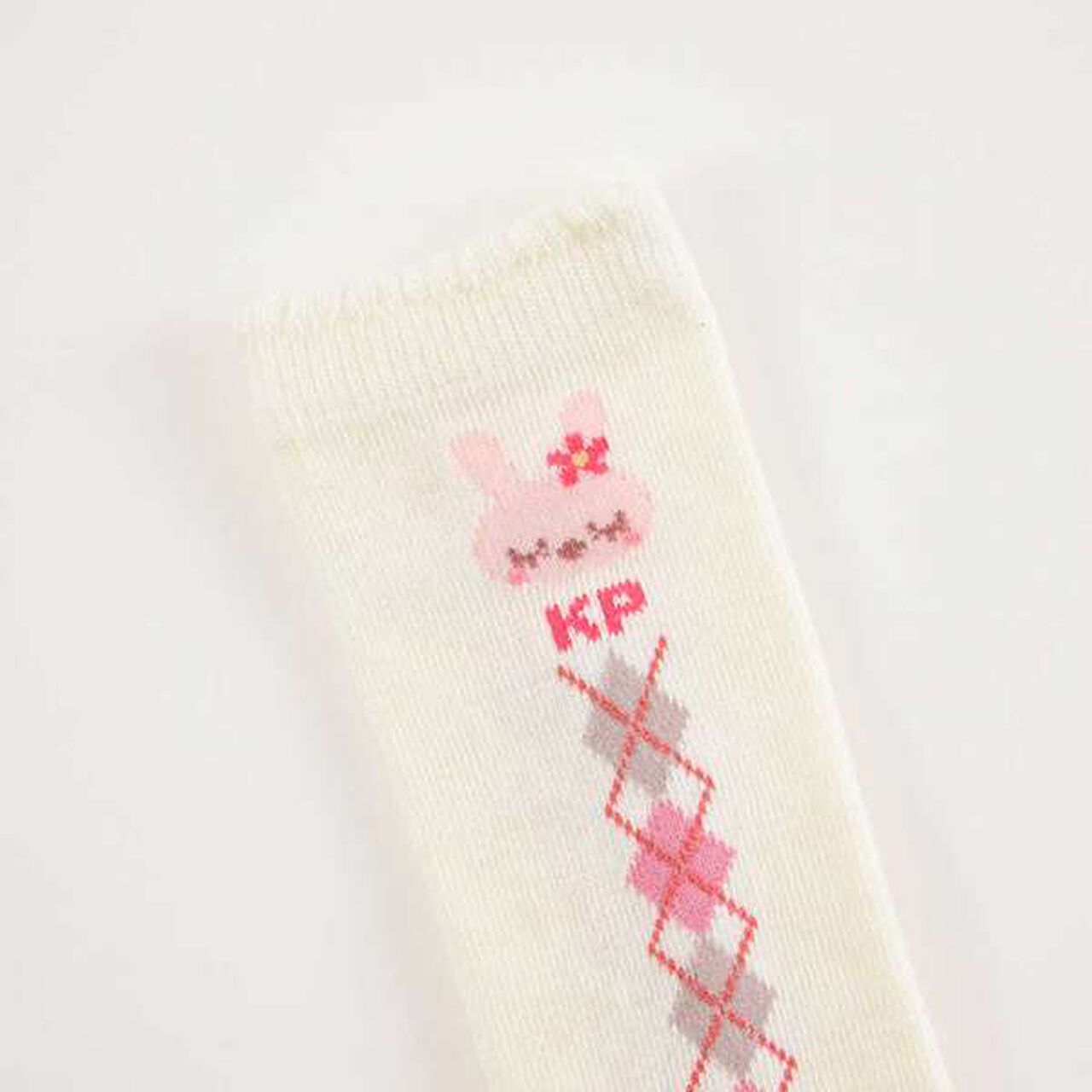 [Made in Japan] KPDECO Argyle Pattern Knee-High Socks (15-23),Charcoal gray, large image number 1