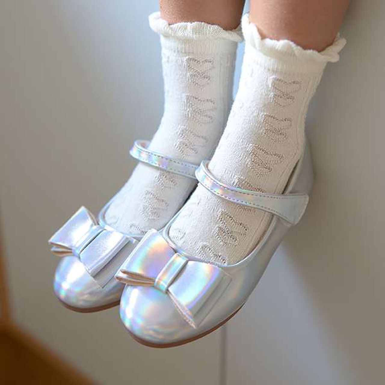 Aurora Ribbon Ballet Shoes,Multi color, large image number 0