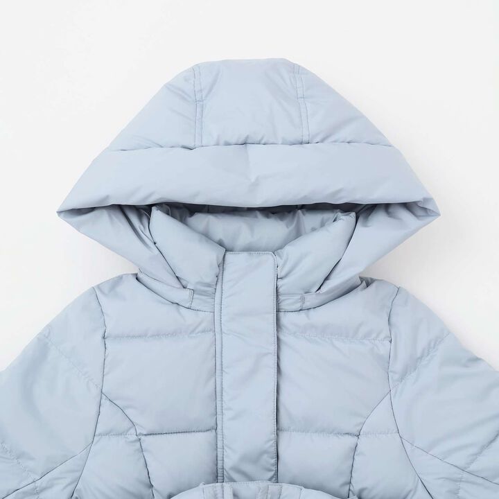 Water-Repellent Ribbon Belt Long Down with Beautiful Silhouette,Pink, medium image number 2