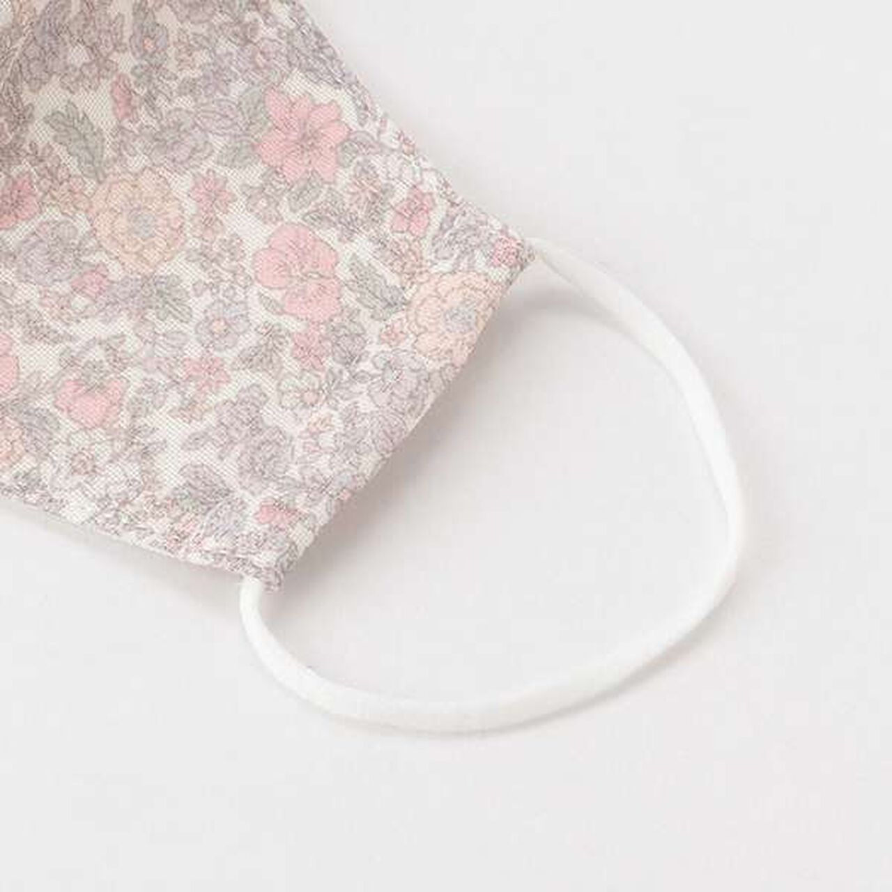 Antibacterial Deodorant All-Over Pattern Mask with Case,Yellow green, large image number 2