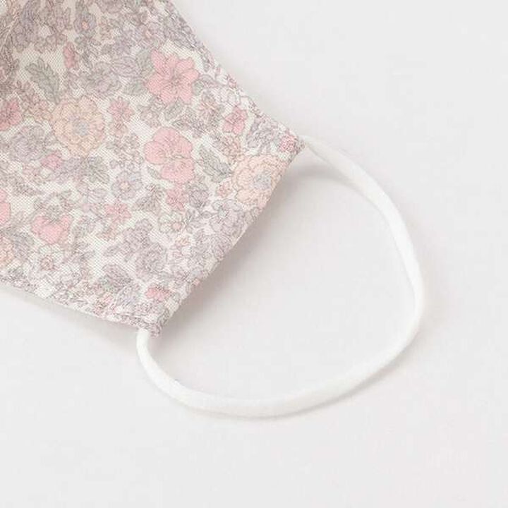 Antibacterial Deodorant All-Over Pattern Mask with Case,Yellow green, medium image number 2