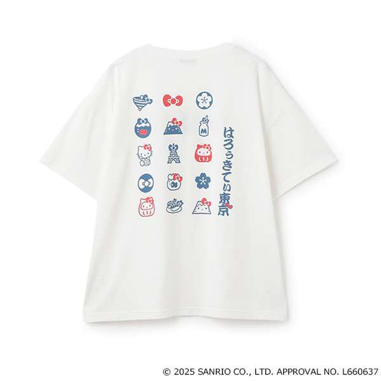 Hello Kitty Japanese Style T-Shirt,Off white, large image number 19