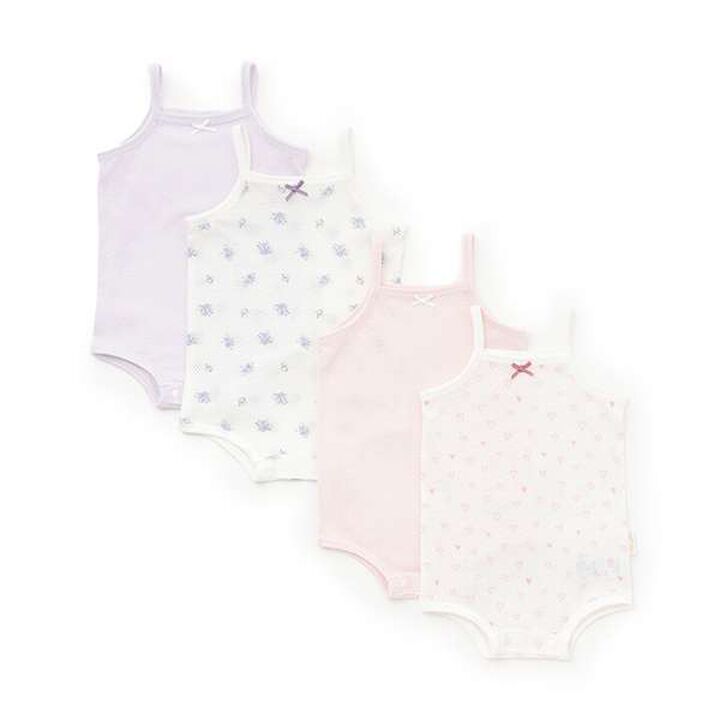 [Weak Acidity] Mesh Camisole Romper,Lavender, medium image number 11