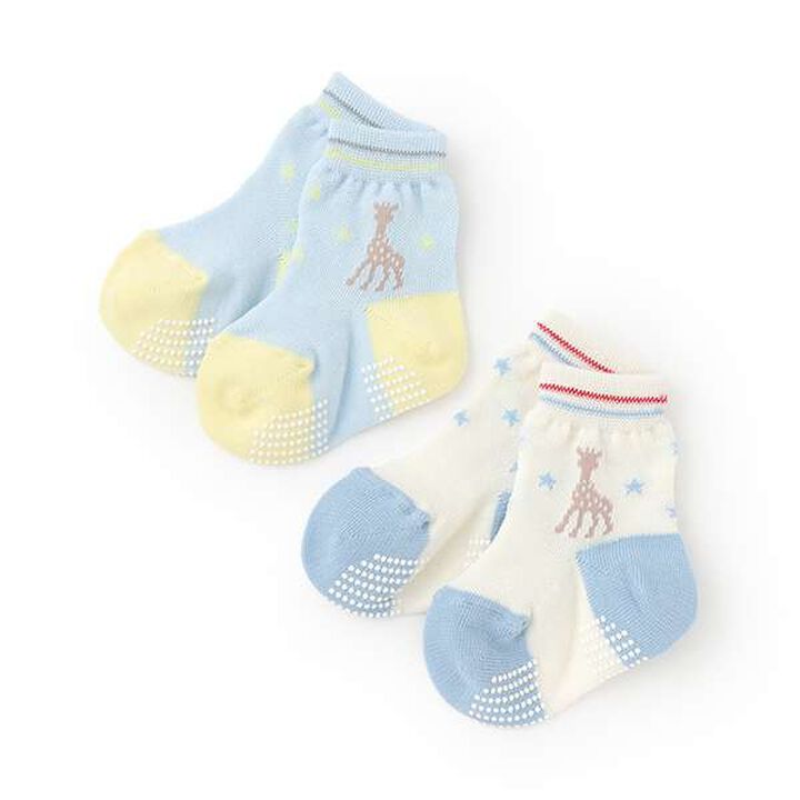 Star Crew Socks,Off white, medium image number 5