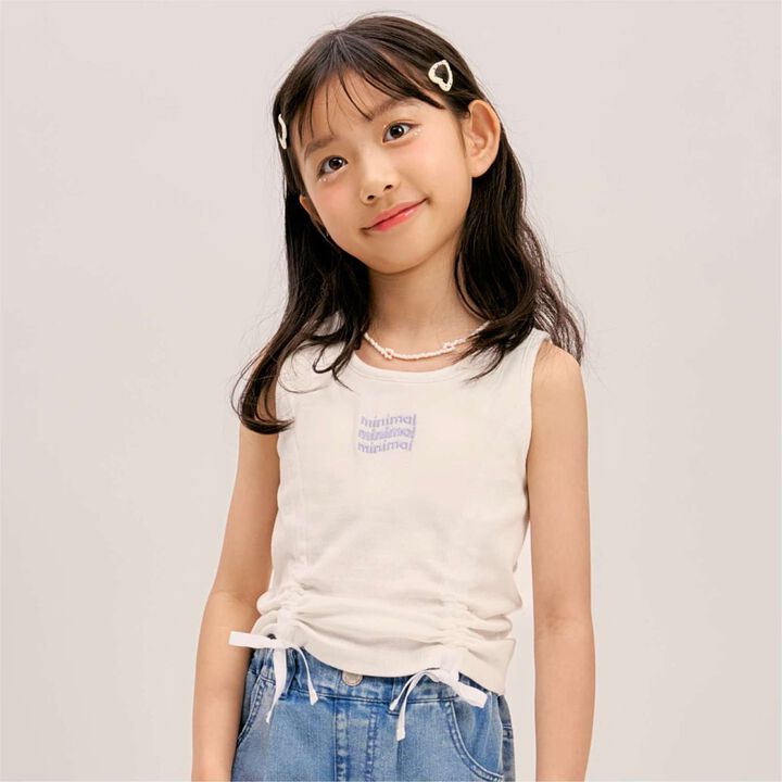 [Quick-Dry Absorbent] [Sarasara Plus] Drawstring Comfort Tank Top,, medium