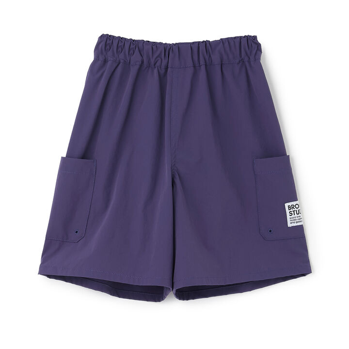 [Water-Repellent] Kids' Land and Water Use 4-Length Pants [Children's Clothing],Dark red, medium image number 4