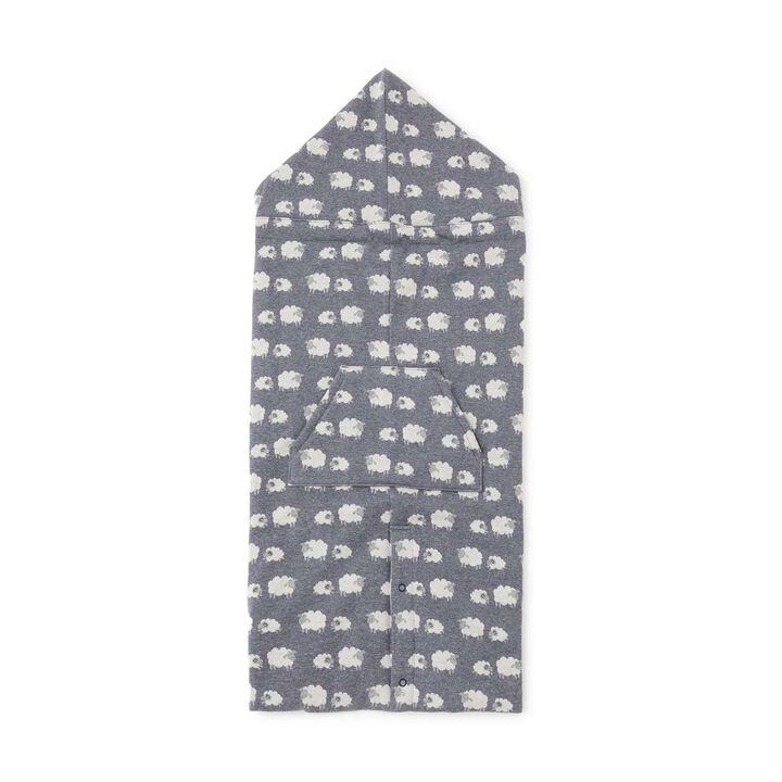 Organic Jacquard 4 WAY Walnut,Navy, medium image number 1