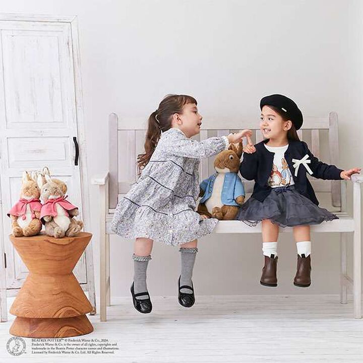 Sanrio Tulle Puff Long Sleeve T-Shirt,Light pink, medium image number 12