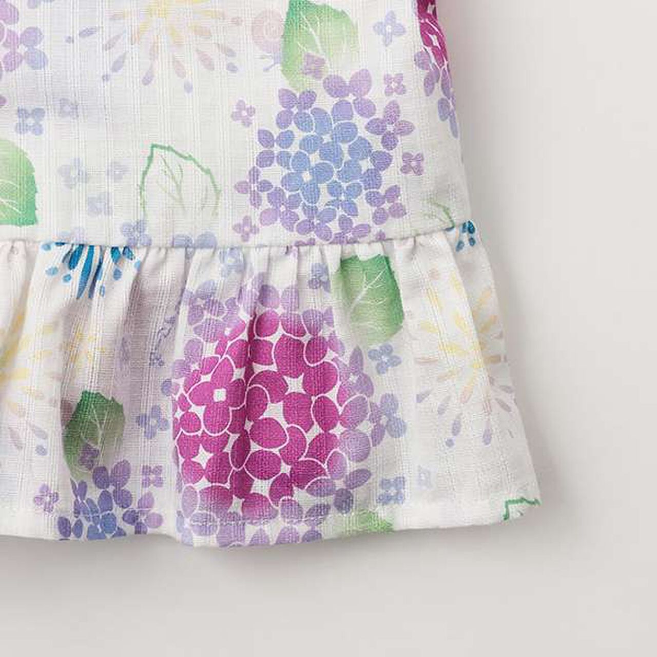 Hydrangea Pattern Jinbei,Off white, large image number 10