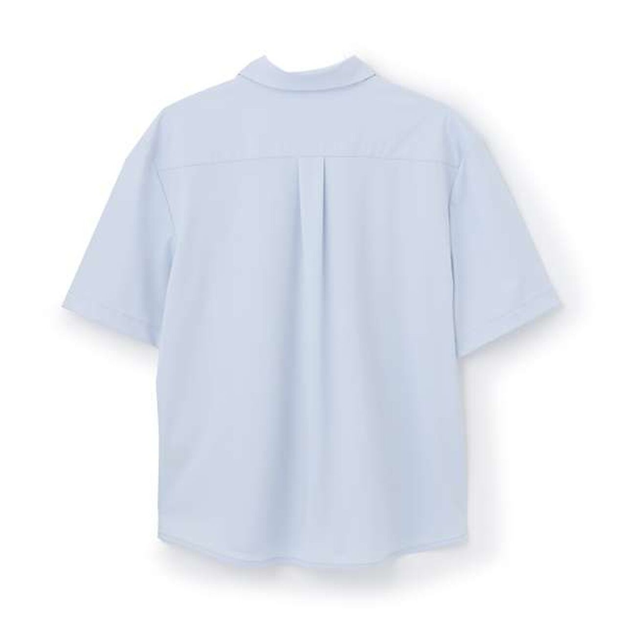 * [UV Protection] Point Collar Cut Shirt,White, large image number 1