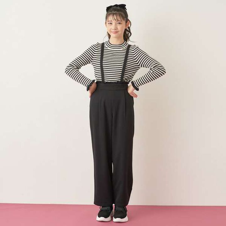 Suspender Long Pants,Black, medium image number 10
