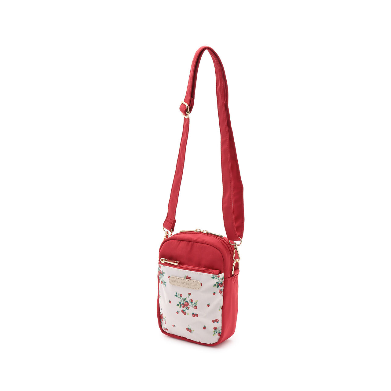 Wild Strawberry Shoulder Bag,Red, large image number 9