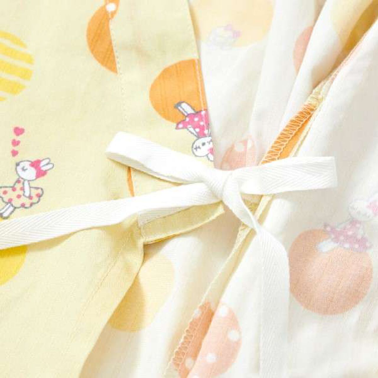 KP Polka Dot Pattern & Mimi-chan Jinbei,Yellow, large image number 10