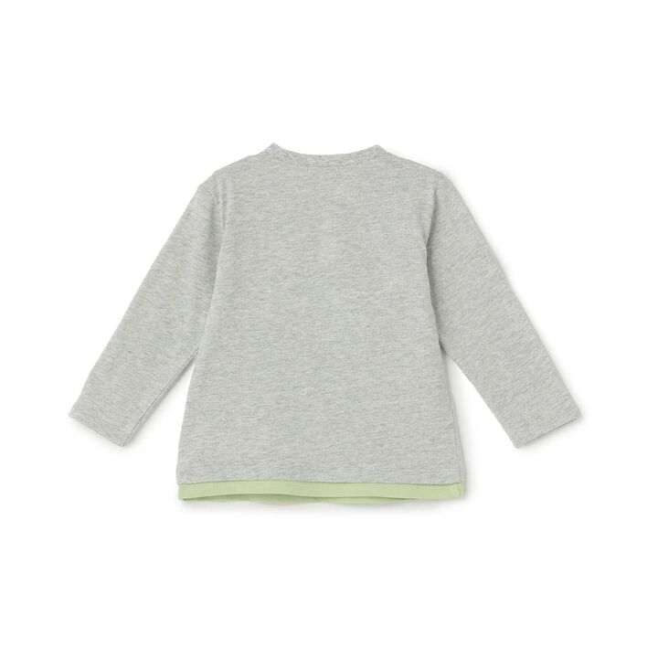 Dinosaur Egg Long-Sleeve T-Shirt,Light blue, medium image number 1