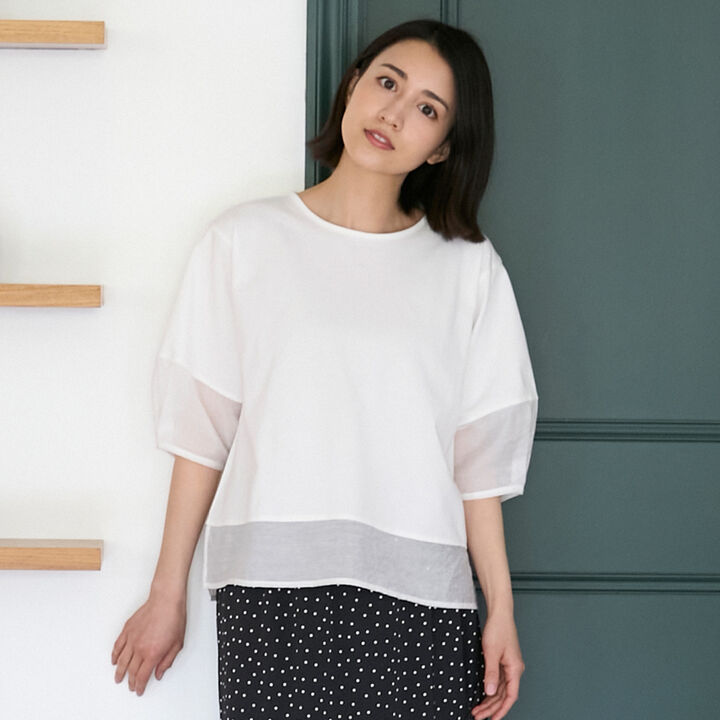 Lantern Sleeve Pullover,, medium