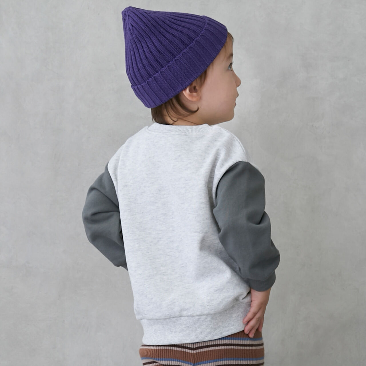 Animal Embroidery Sweatshirt,Cream, large image number 1