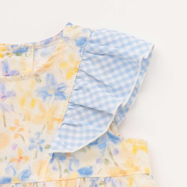 Milky Blossom Tunic,Blue, medium image number 3