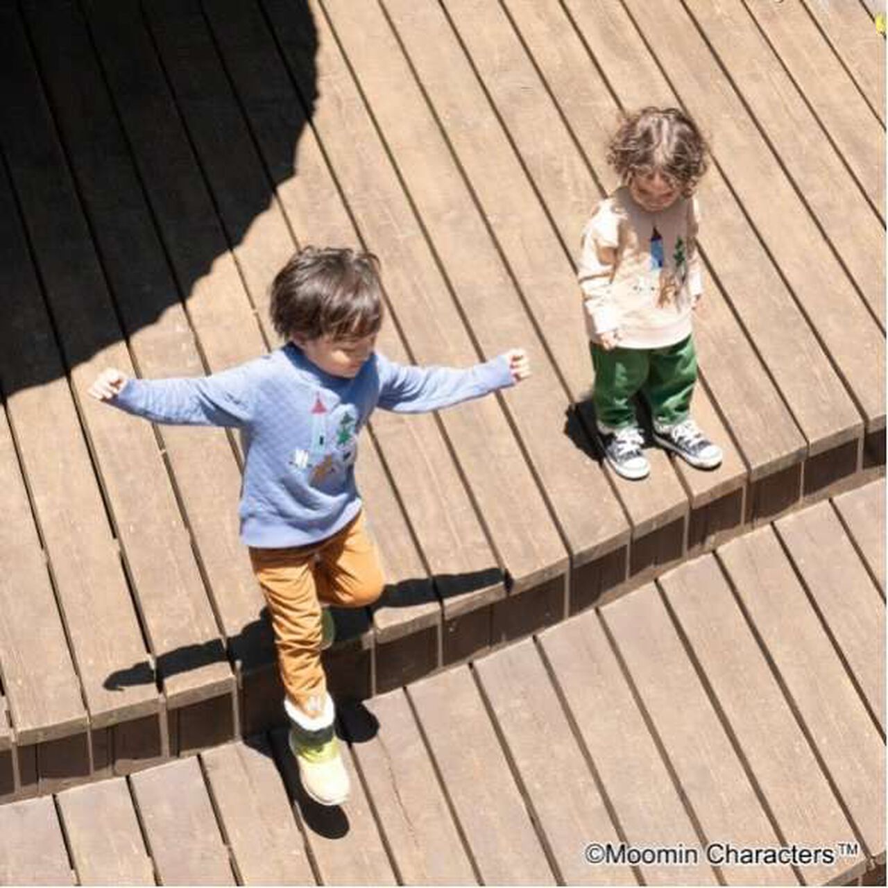 [MOOMIN] Moomin Valley Sweatshirt,Beige, large image number 7