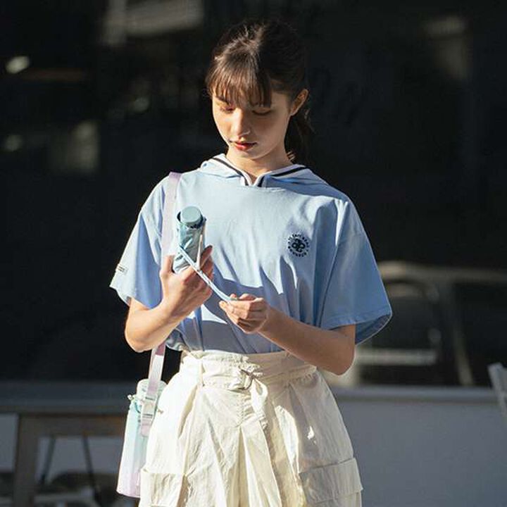 Lightweight Gradient Tulip Pattern Water Bottle (480ml),Emerald green, medium image number 9