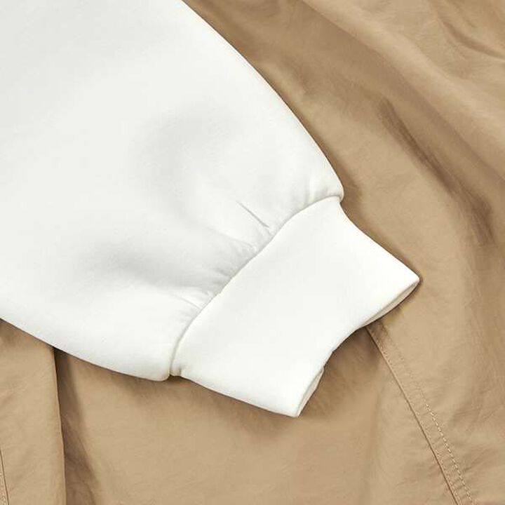 Troislapins Half-Zip Docking Cargo One-Piece Dress (140-160),Beige, medium image number 17