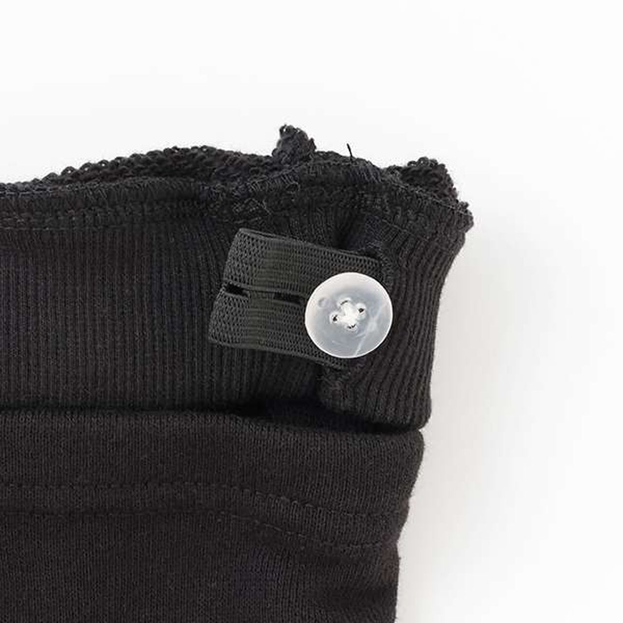 Car Embroidery Long Tapered Pants,Black, large image number 3