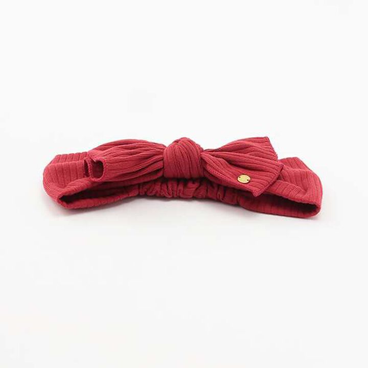 Ribbon Headband,Red, medium image number 5