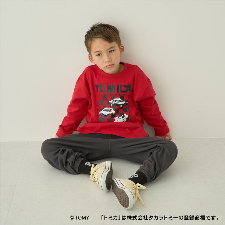 [TOMICA] 混款印花T恤 [兒童服裝] [童裝] [男童],綠色, medium image number 1