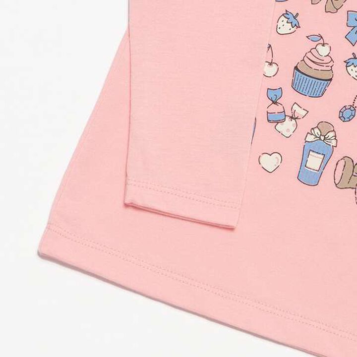 990T Long-Sleeve Character Goods,Pink, medium image number 4