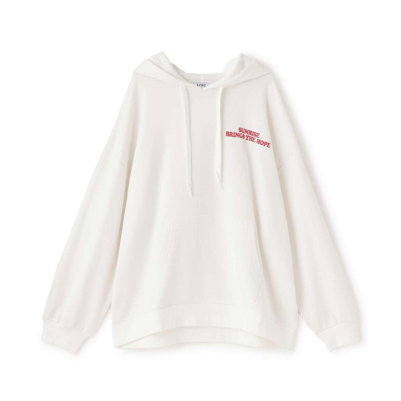 [Seconds Cute Top] LTXC Puffy Heart Loose Parka,Black, large image number 20