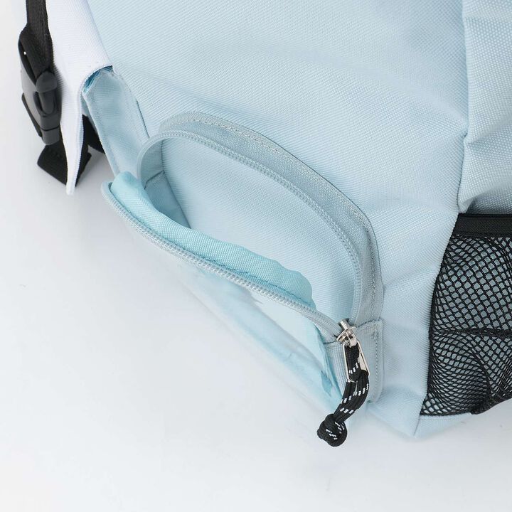 W Pocket Casual Backpack,Sax blue, medium image number 9