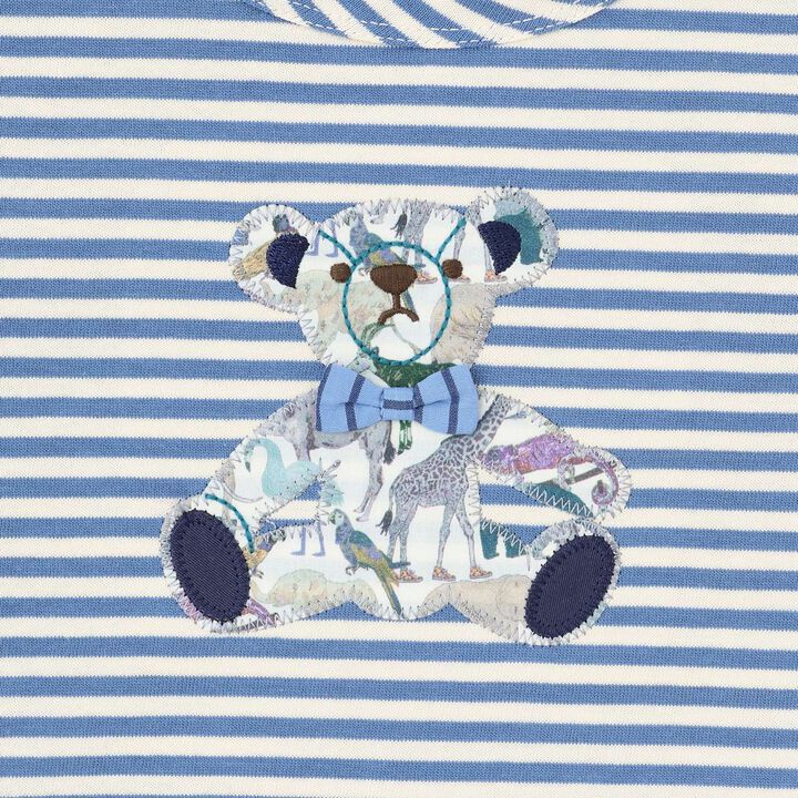 Q for the Zoo Teddy Bear Long-Sleeve T-Shirt Suit,Mocha tea, medium image number 4