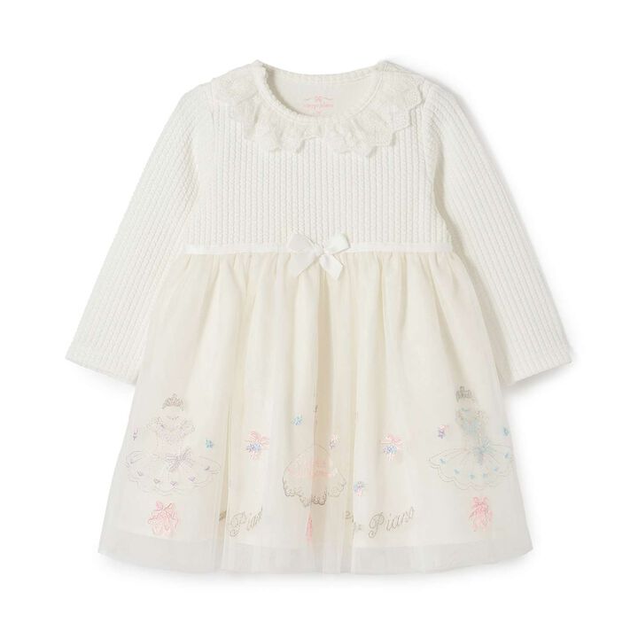 Dress Embroidery Docking Dress with Bloomers Set,, medium