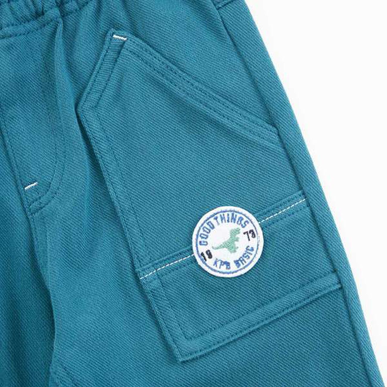 KPBOY Twill Stretch Brushed-Lining Pants [80-150],Green, large image number 11