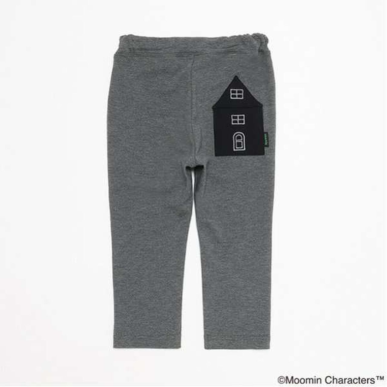 [MOOMIN] Moomin House Long-Length Leggings,Charcoal gray, large image number 1