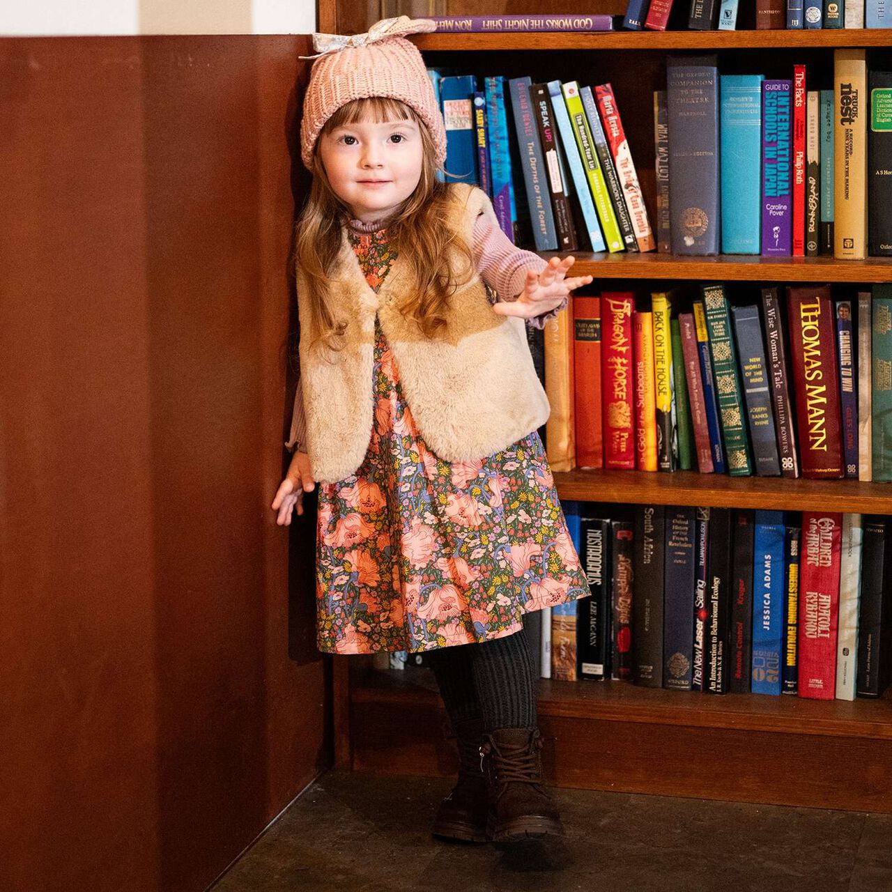 Liberty Fur Vest,Pink, large image number 11