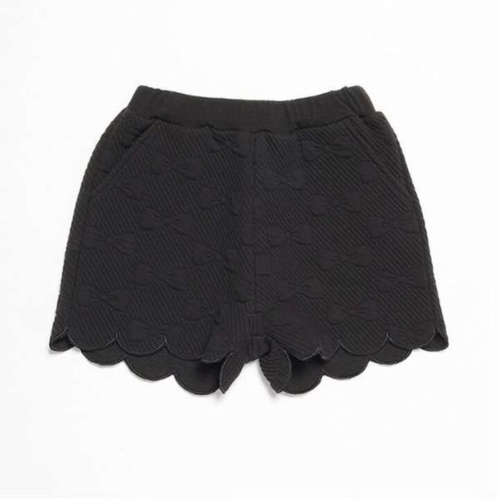 Quilted Shorts,Black, medium image number 0