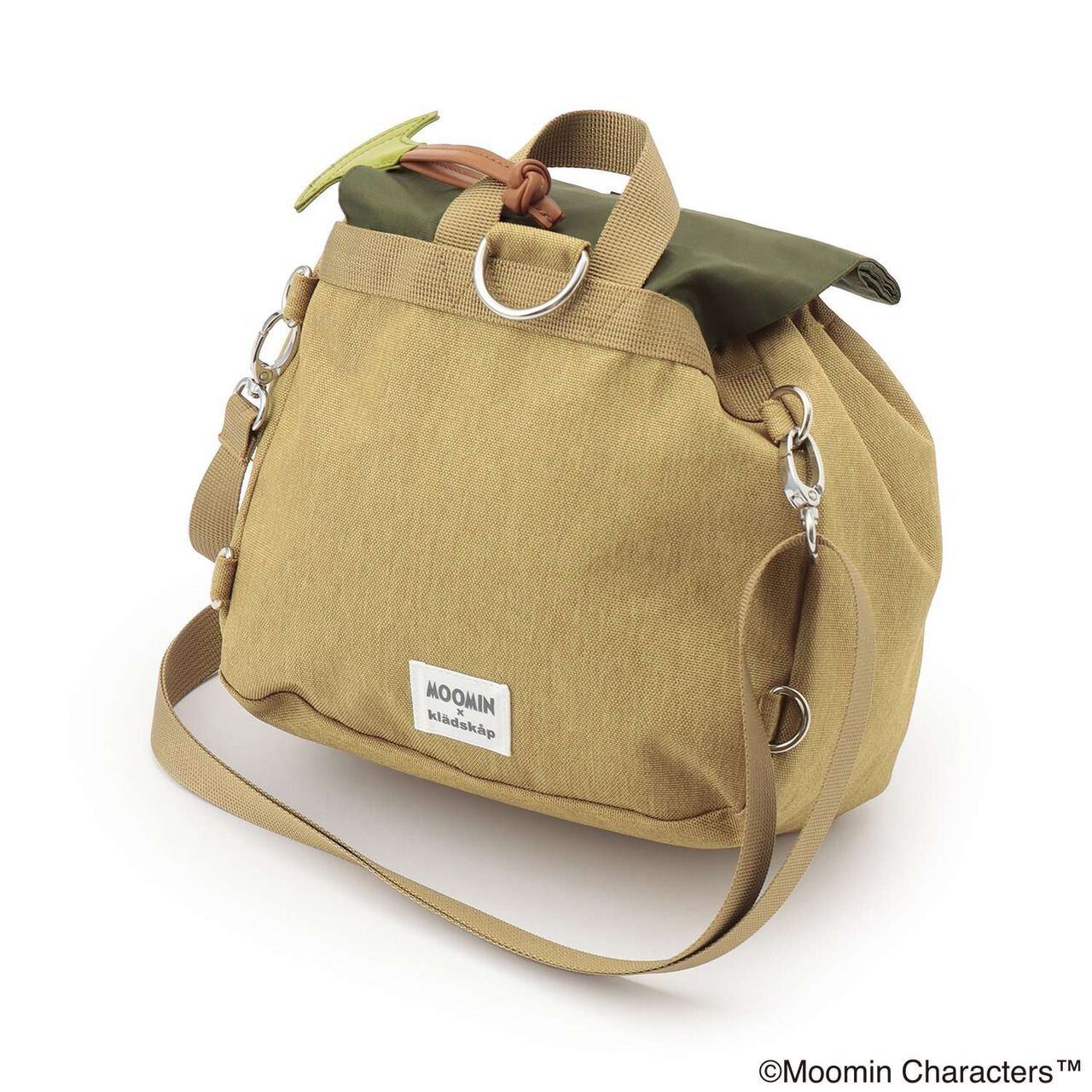 [MOOMIN] Snufkin Backpack-Style Small Shoulder Bag,Beige, large image number 1