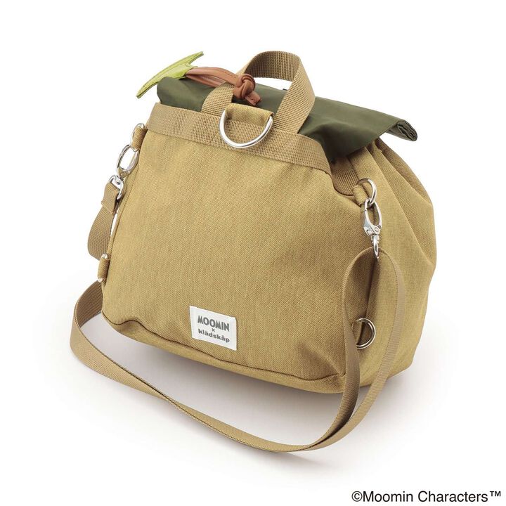 [MOOMIN] Snufkin Backpack-Style Small Shoulder Bag,Beige, medium image number 1
