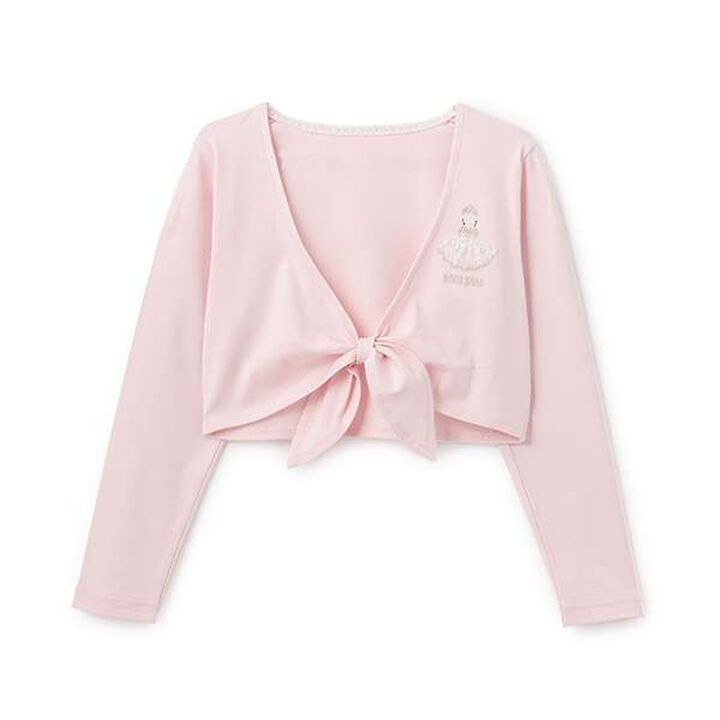 [Ballet] Cache-Coeur Top,Light pink, medium image number 13