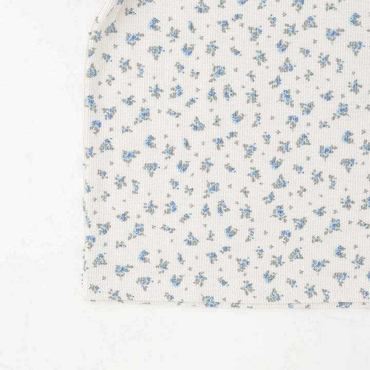 Daily Price Assorted Pattern Short-Sleeve Ribbed Top,Ivory, medium image number 5