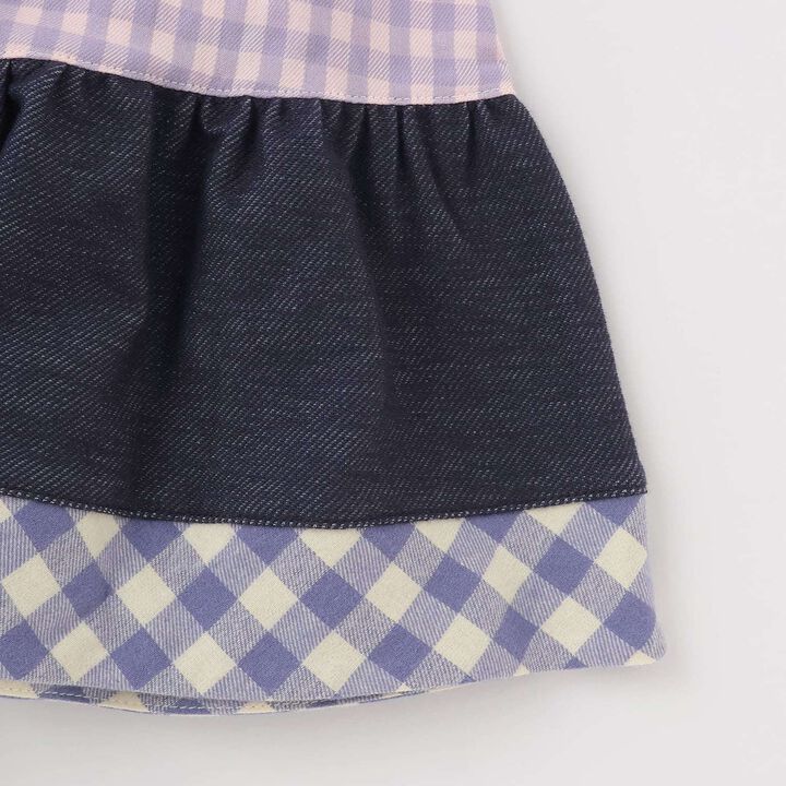 [Cinnamoroll / Kuromi] Jumper Skirt,Lavender, medium image number 9