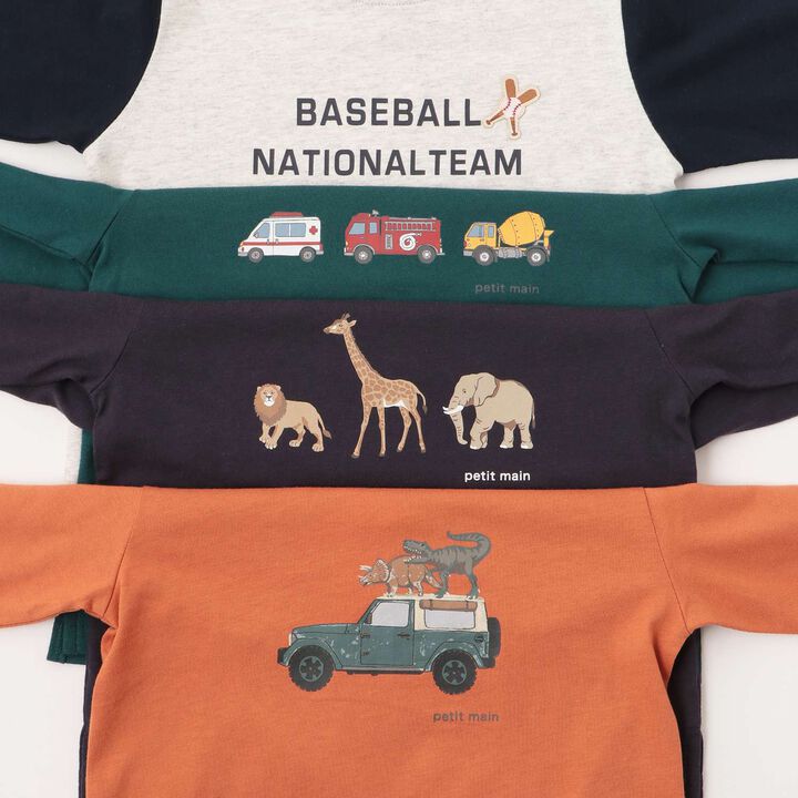 [Affordable] BOYS Long-Sleeve T-Shirt,Deep green, medium image number 33