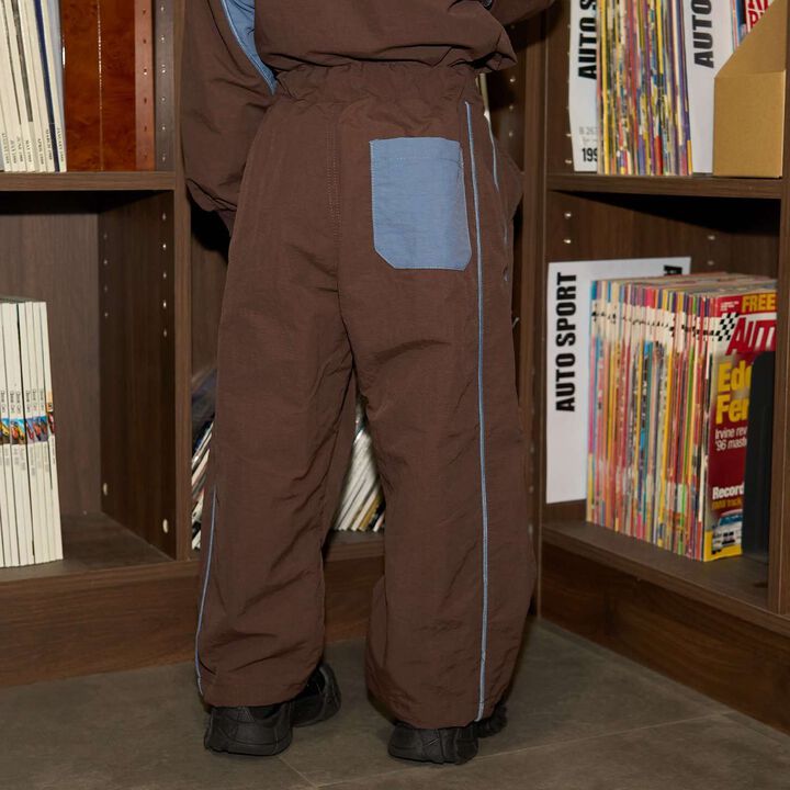 [MNCM] Side Line Wide Pants (Coordinatable Setup),Navy, medium image number 23