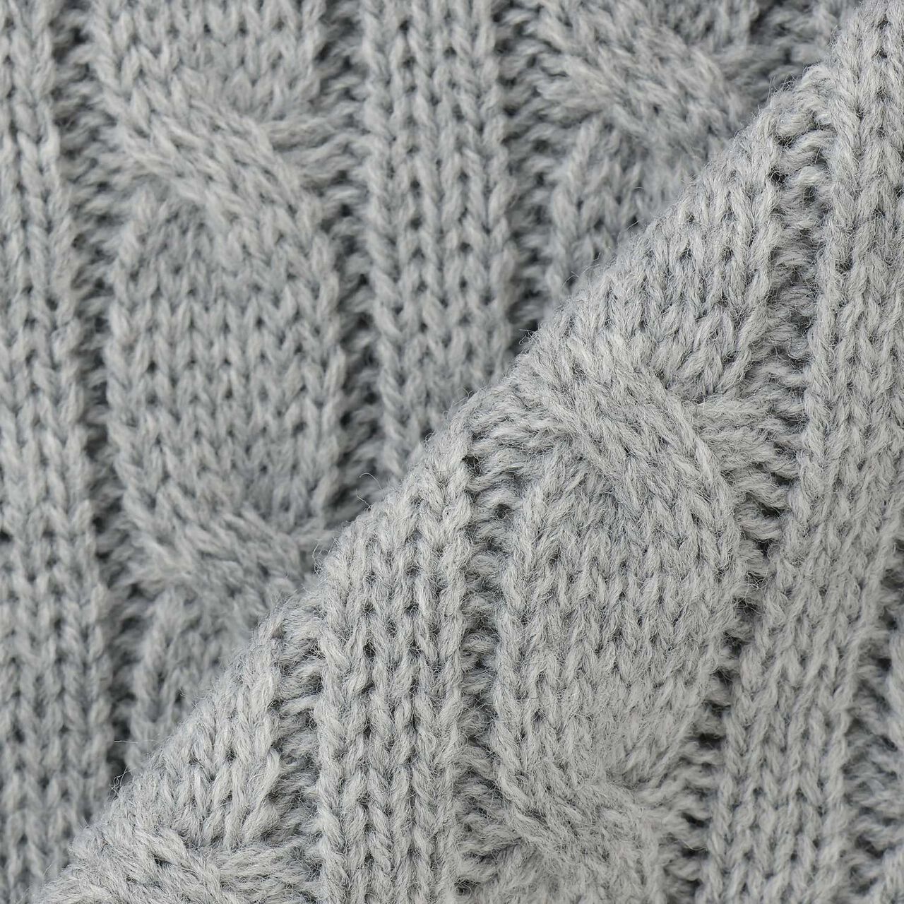 [Machine Washable] Layered Knit with Tie,Navy, large image number 5